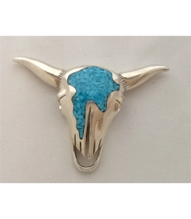 Pendentif Buffalo Skull