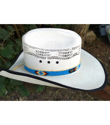 tour de chapeau perlé