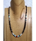Collier en perles de coquillages
