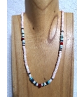 Collier en perles de coquillages