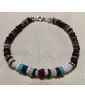Bracelet en perles de coquillages