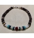 Bracelet en perles de coquillages