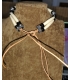 Collier en os et perles