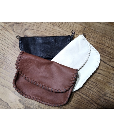 Pochette en cuir