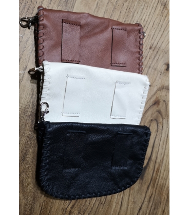 Pochette en cuir