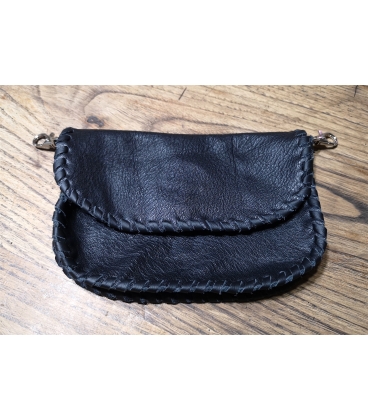 Pochette en cuir