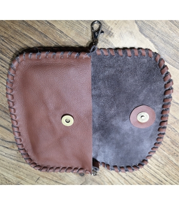 Pochette en cuir