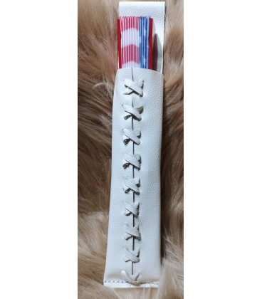 Porte éventail en cuir