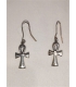 Boucles d'oreilles croix