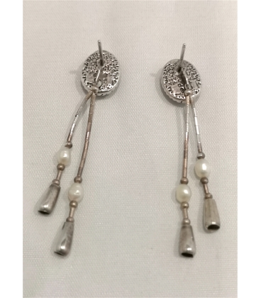 Boucles d'oreilles nacre
