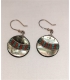 Boucles d'oreilles nacre
