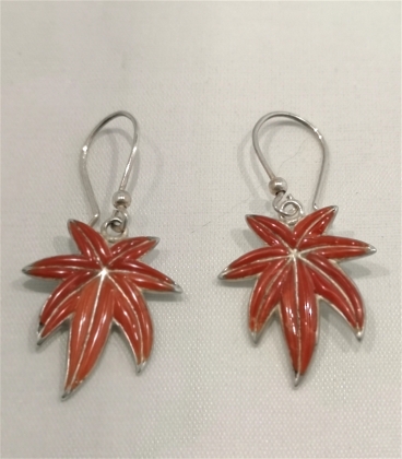 Boucles d'oreilles Corail