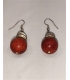 Boucles d'oreilles Corail