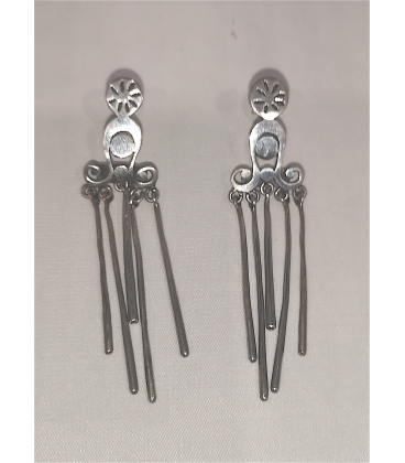 Boucles d'oreiles argent