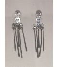 Boucles d'oreiles argent