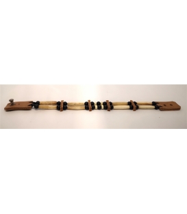 Bracelet en os et perles