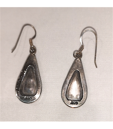 Boucles d'oreilles oeil de tigre