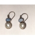 boucles d'oreilles nacre et opale