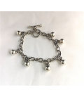 Bracelet gourmette argent