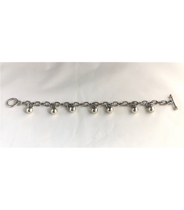Bracelet gourmette argent