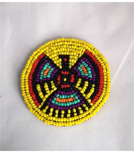 Rosette perlée amérindienne