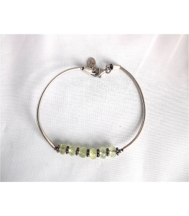 Bracelet perles et argent