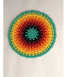 Rosette perlée amérindienne