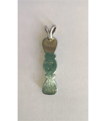 Pendentif long 3 turquoises