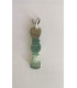 Pendentif long 3 turquoises