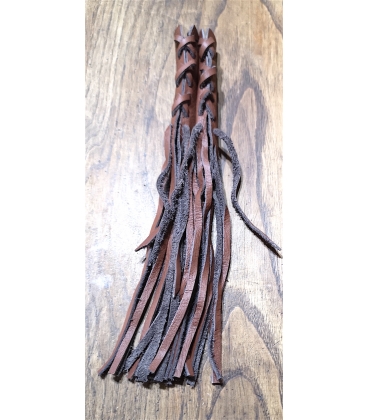 Franges en cuir pour levier moto