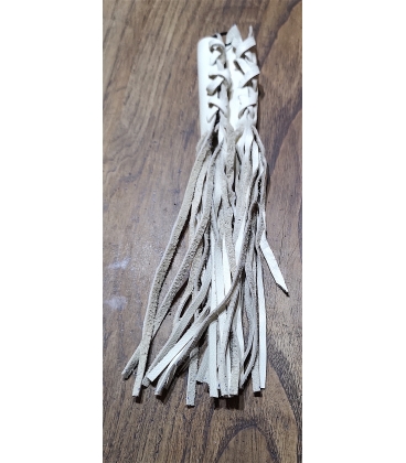 Franges en cuir pour levier moto