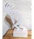 Kokopelli en bois blanc