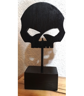 Skull en bois