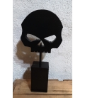 Skull en bois