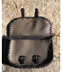 Pochette cuir marron glacé