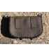 Pochette cuir marron glacé