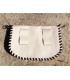 Pochette cuir fait main