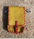 Pochette droite en cuir