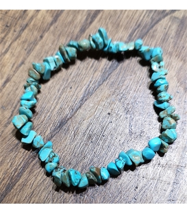 Bracelet ships turquoises vertes