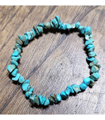 Bracelet ships turquoises vertes