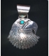 Pendentif tête de rapace