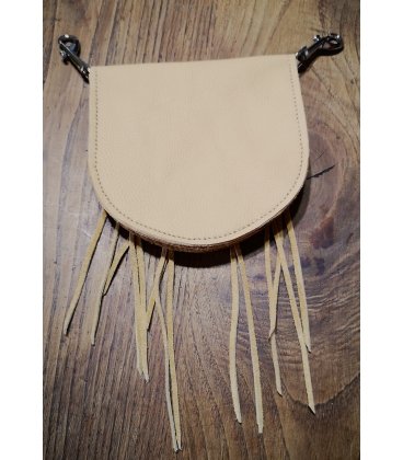Pochette en cuir