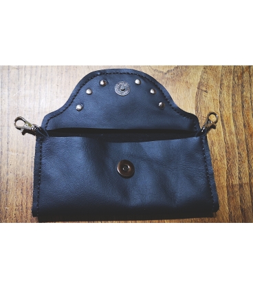 Pochette en cuir