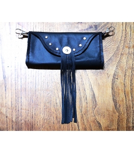 Pochette en cuir