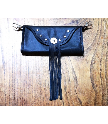 Pochette en cuir