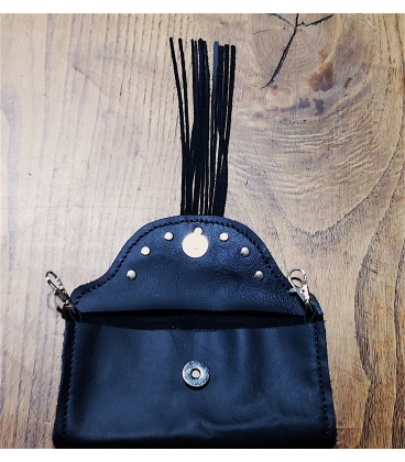 Pochette en cuir