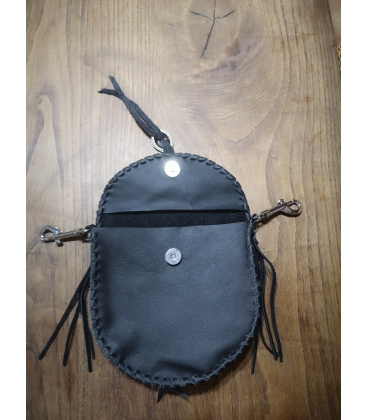 Pochette en cuir