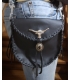 Pochette en cuir