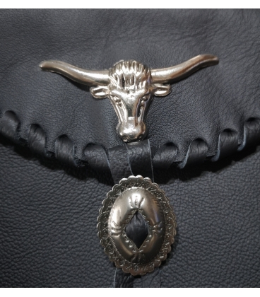 Pochette en cuir