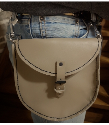 Pochette en cuir